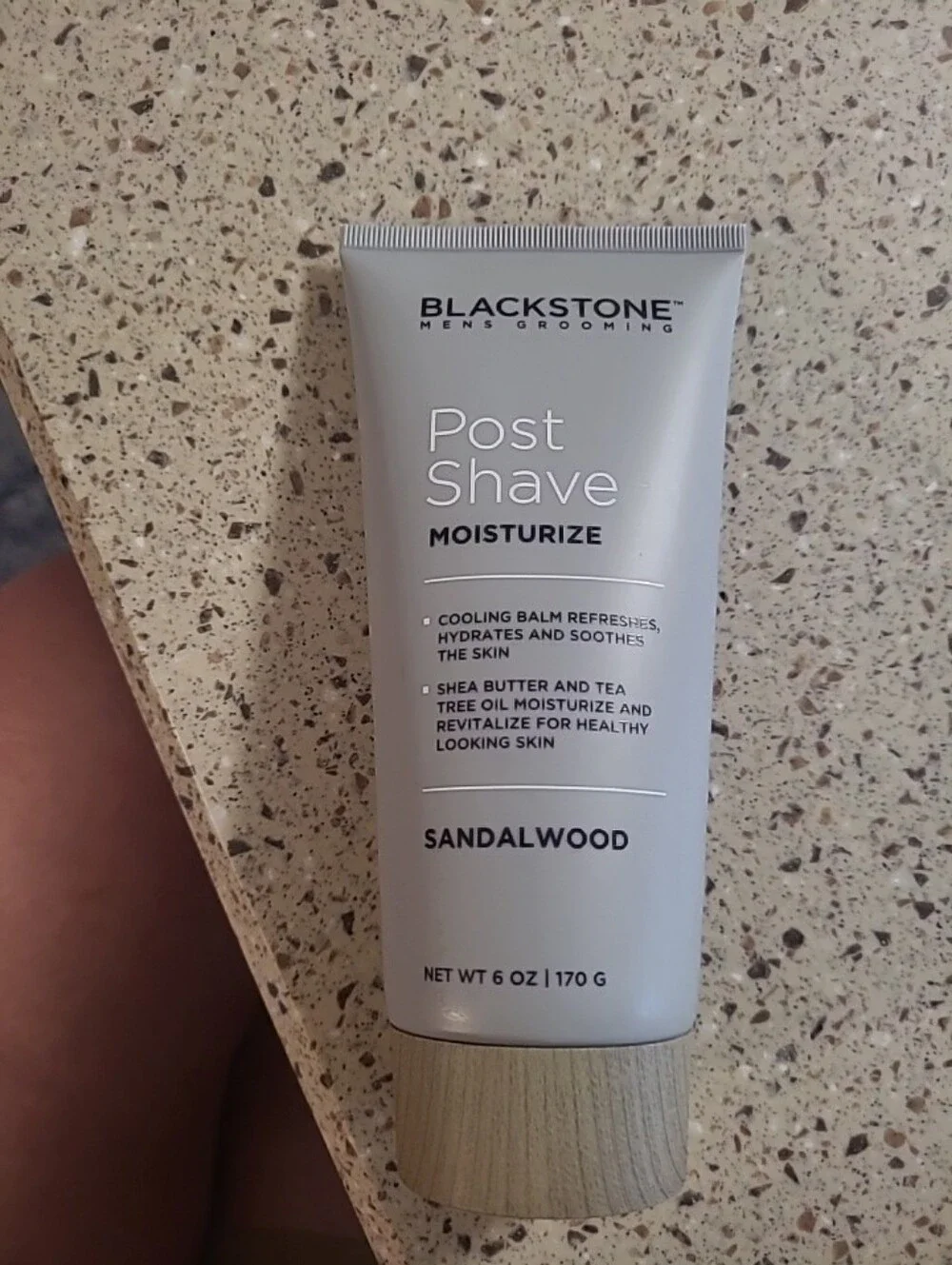 2 Blackstone Mens Grooming Post Shave Moisturizer Sandalwood 6 oz Each SEALED